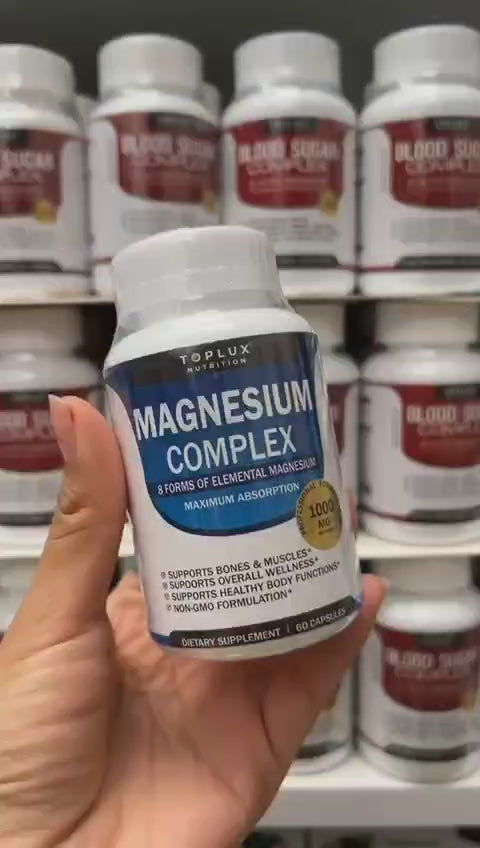 Magnesio Max 60+ — Energía y Bienestar Total